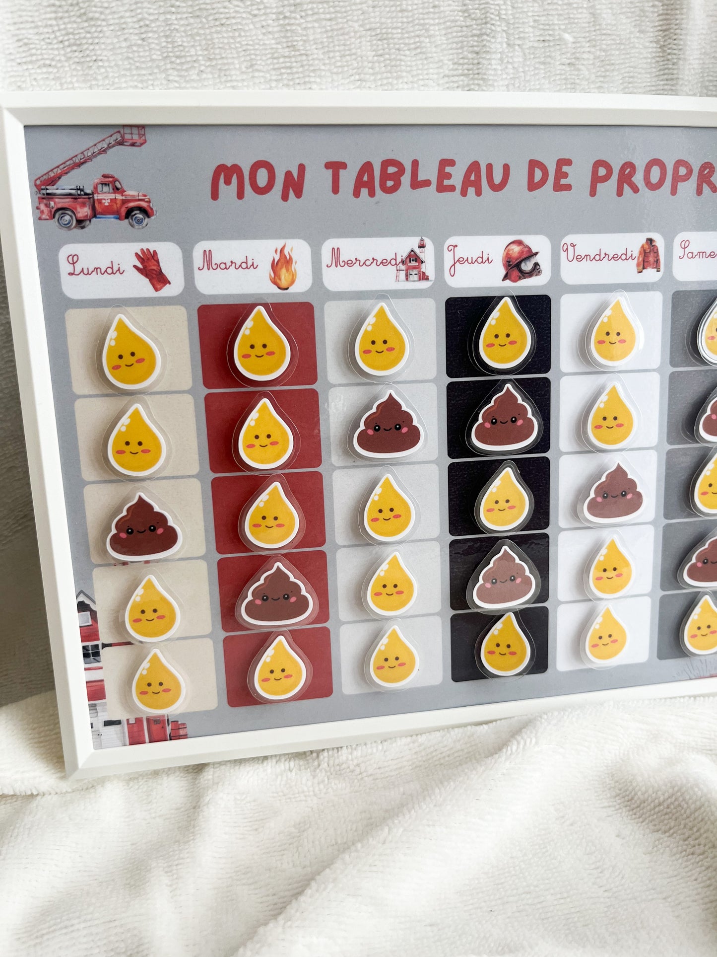 Tableau de propreté - Firefighter