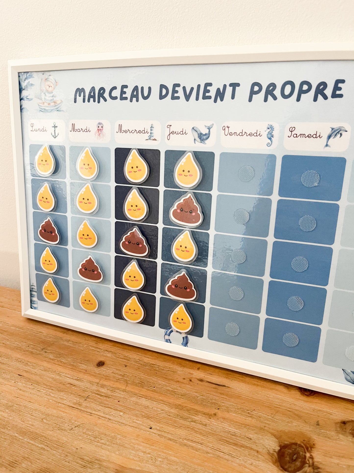 Tableau de propreté - Ocean