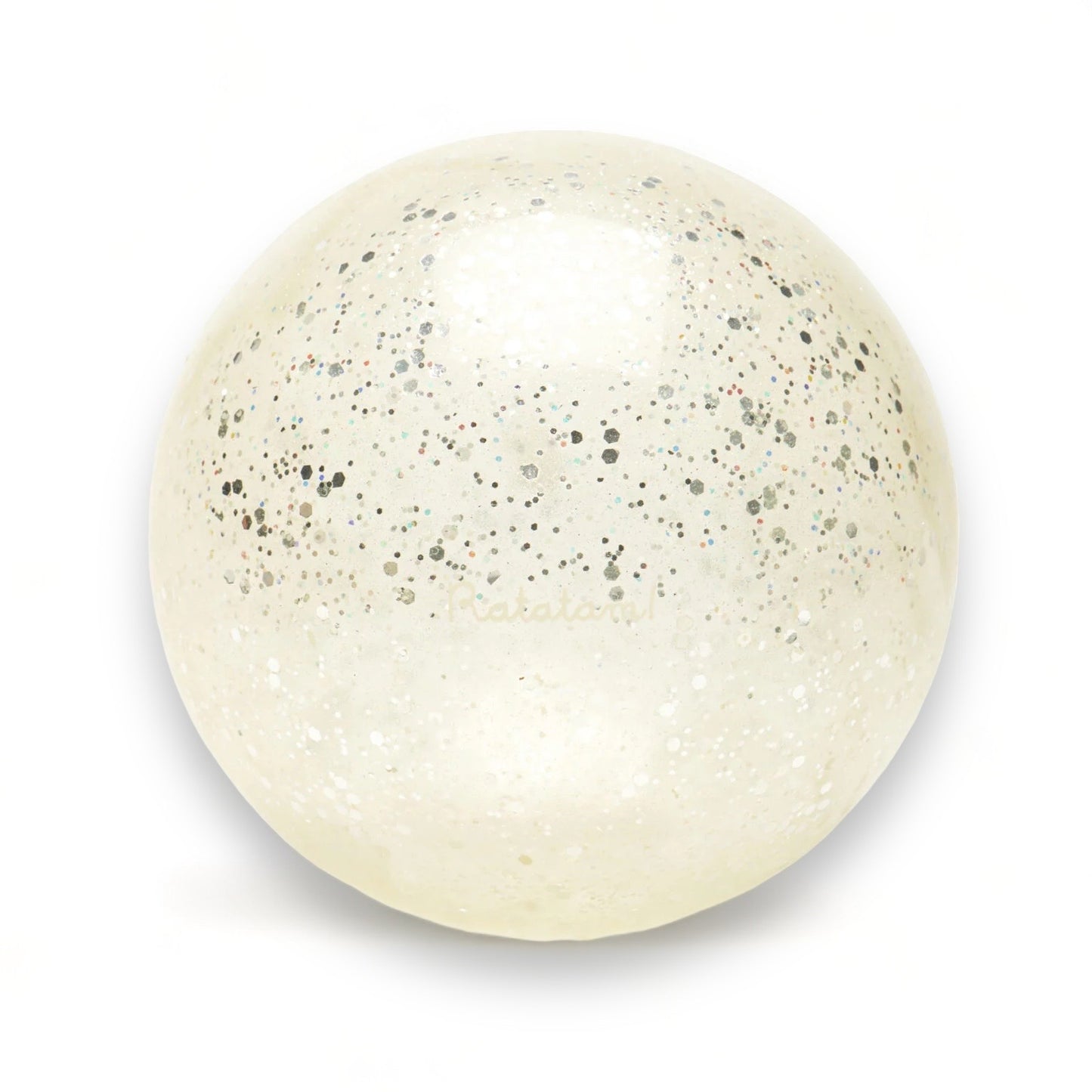 Ballon bulle chat 15cm - Argent