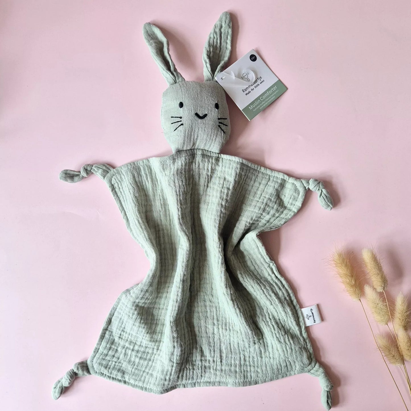 Doudou gaze de coton personnalisable - Monmini
