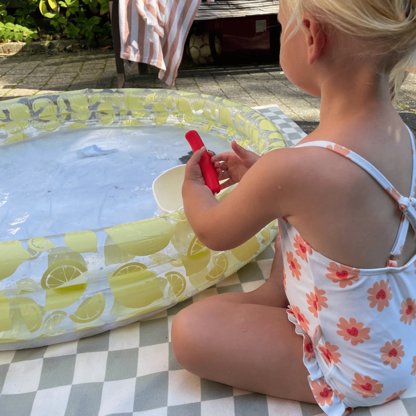 Piscine ronde bébé - Clear Citrus