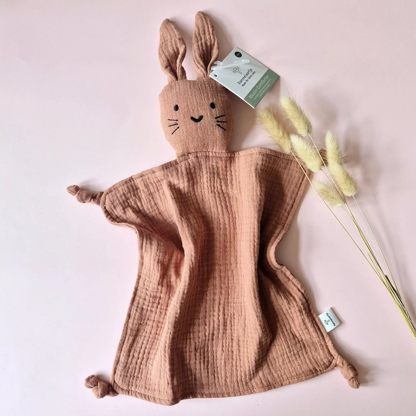 Doudou gaze de coton personnalisable - Monmini