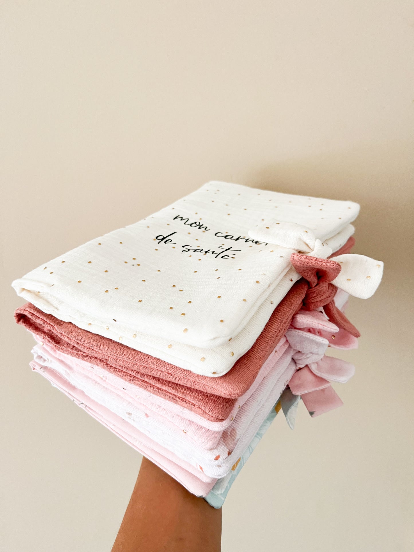 Mon protège carnet de santé en coton