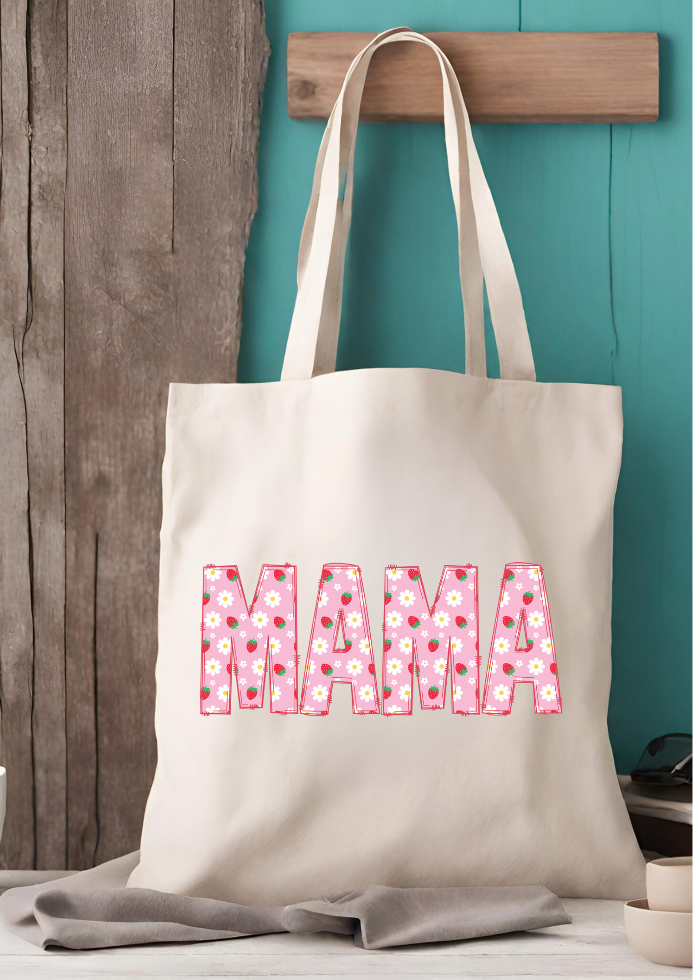 Tote bag - MAMA fraises