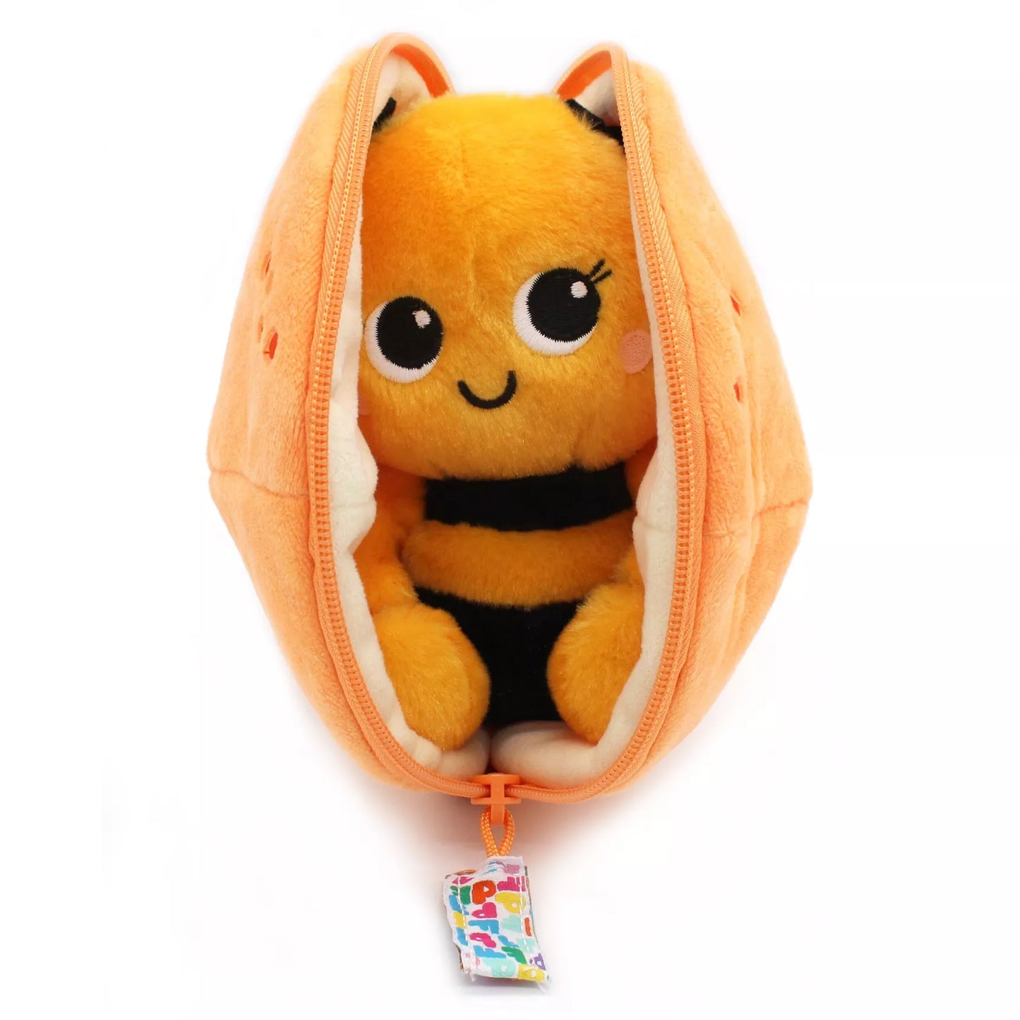 Peluche Flipetz - Buzzet l’abeille/mandarine