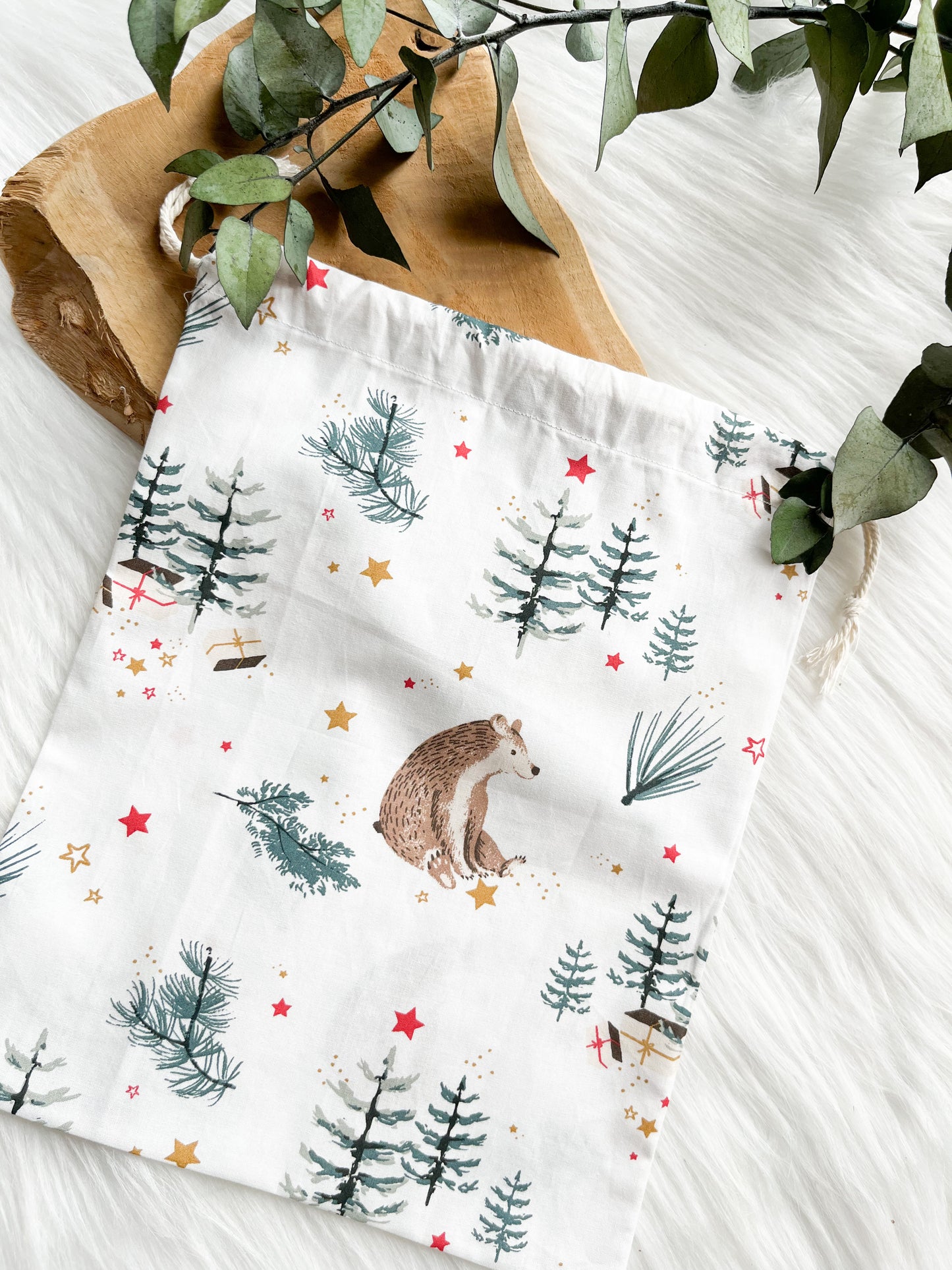 Pochon cadeau de Noël - Monmini