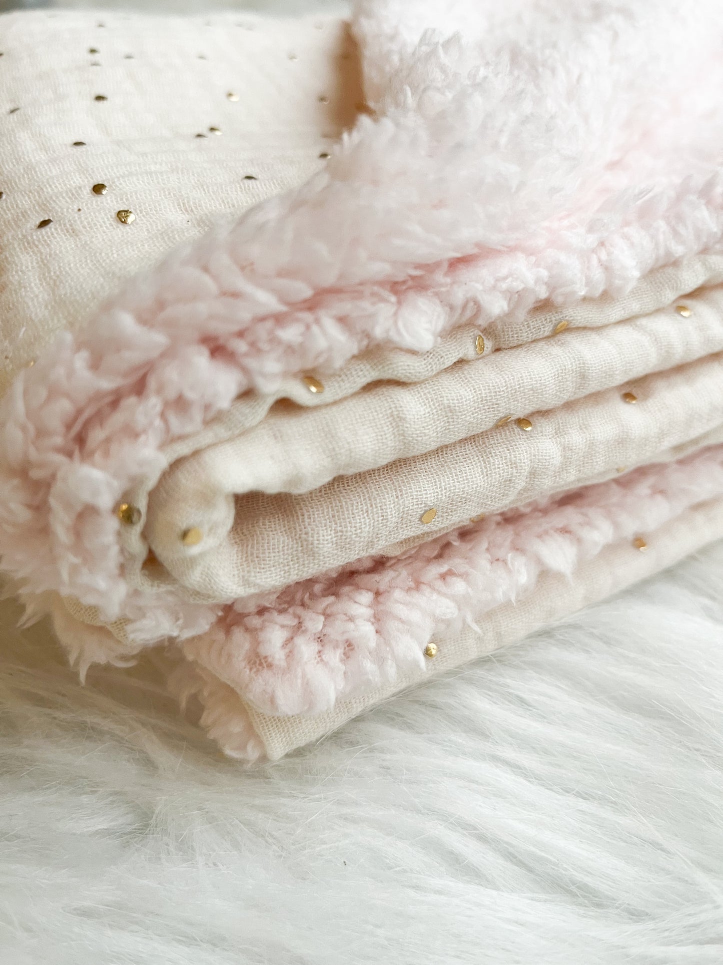 Couverture en gaze de coton - L’hiver - Monmini