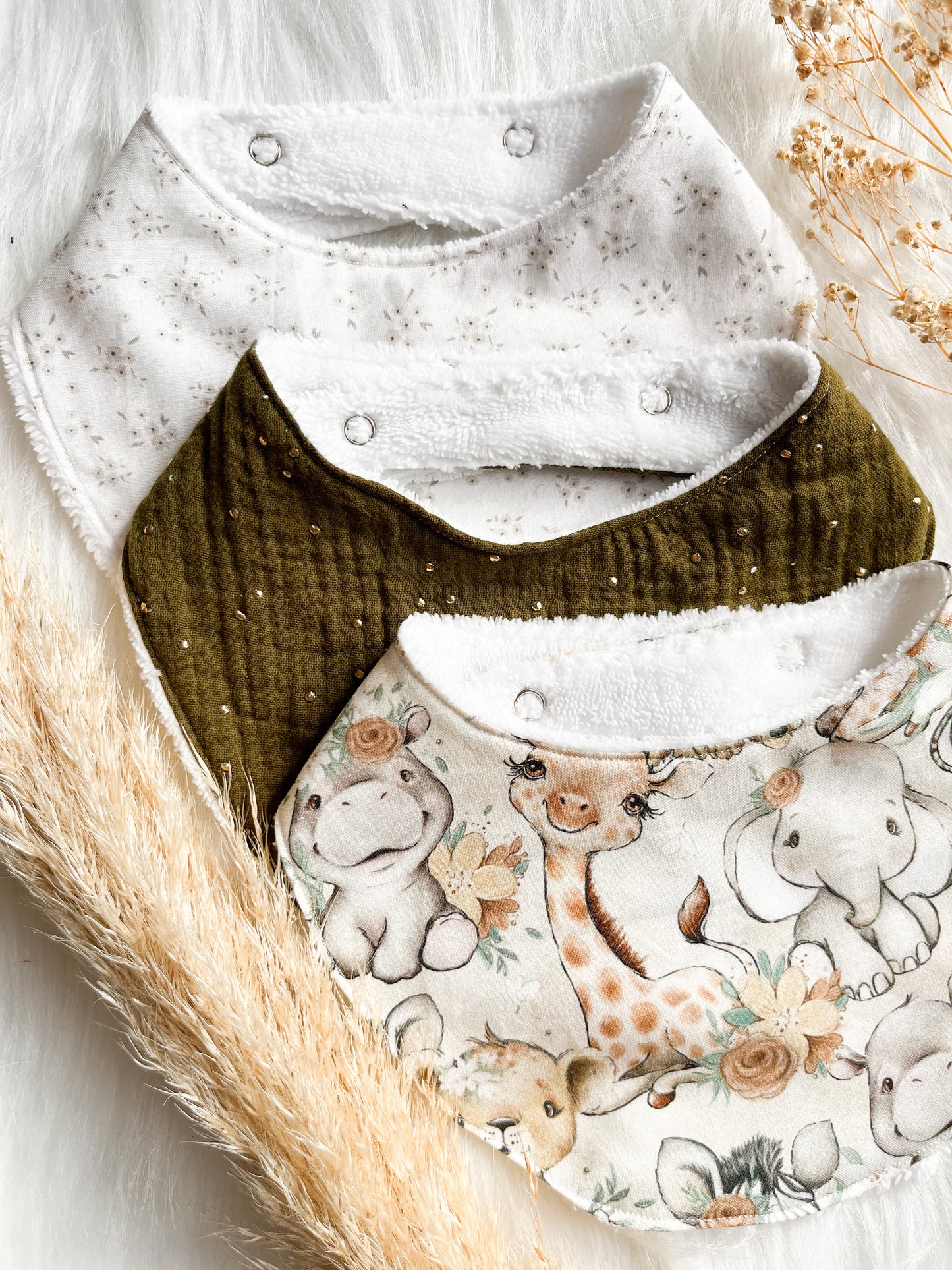 Les bavoirs savane - Monmini