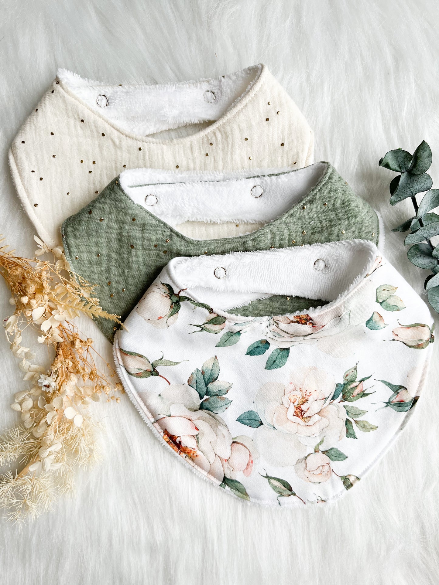 Les bavoirs eucalyptus - Monmini