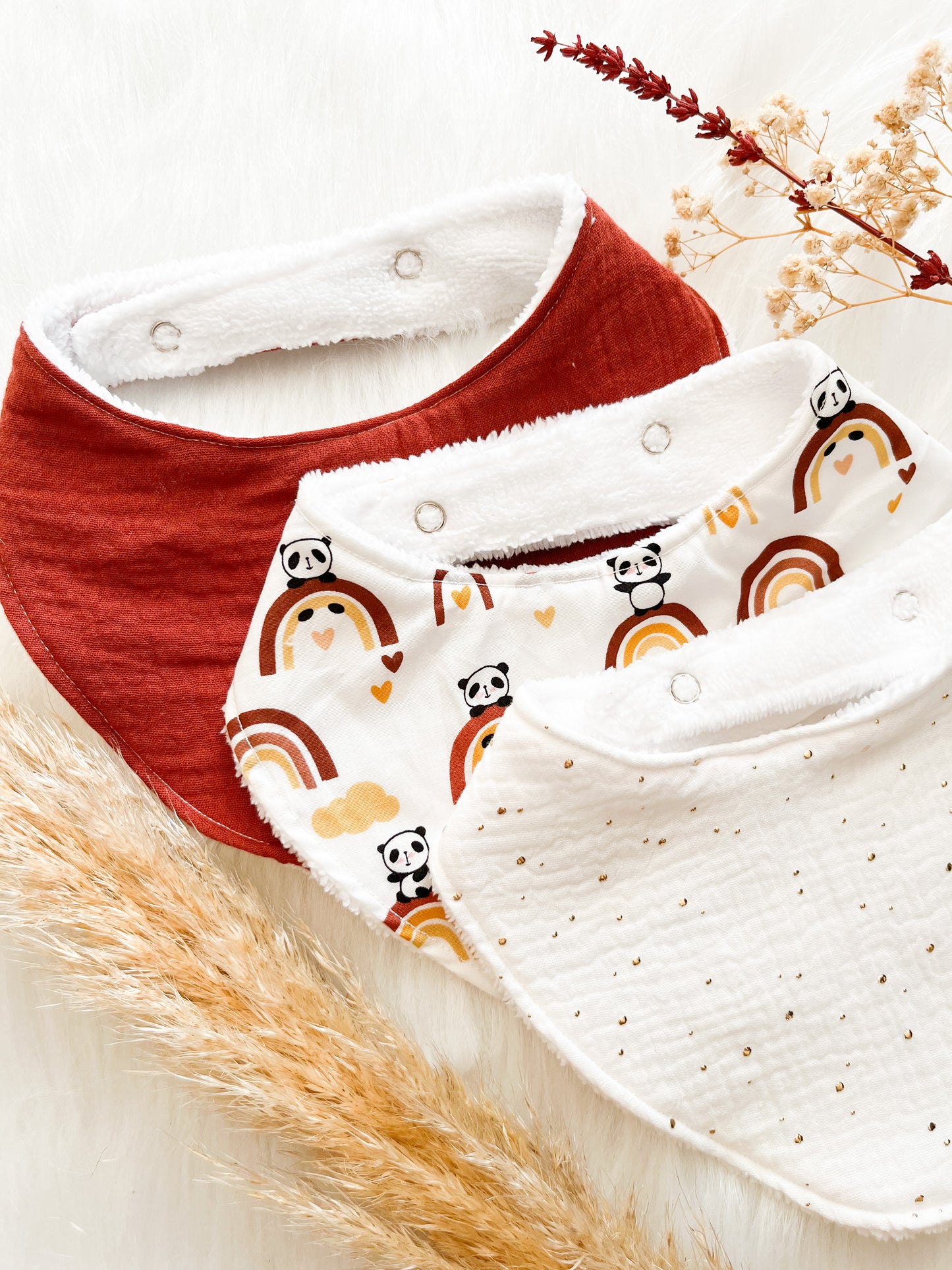 Les bavoirs terracotta - Monmini