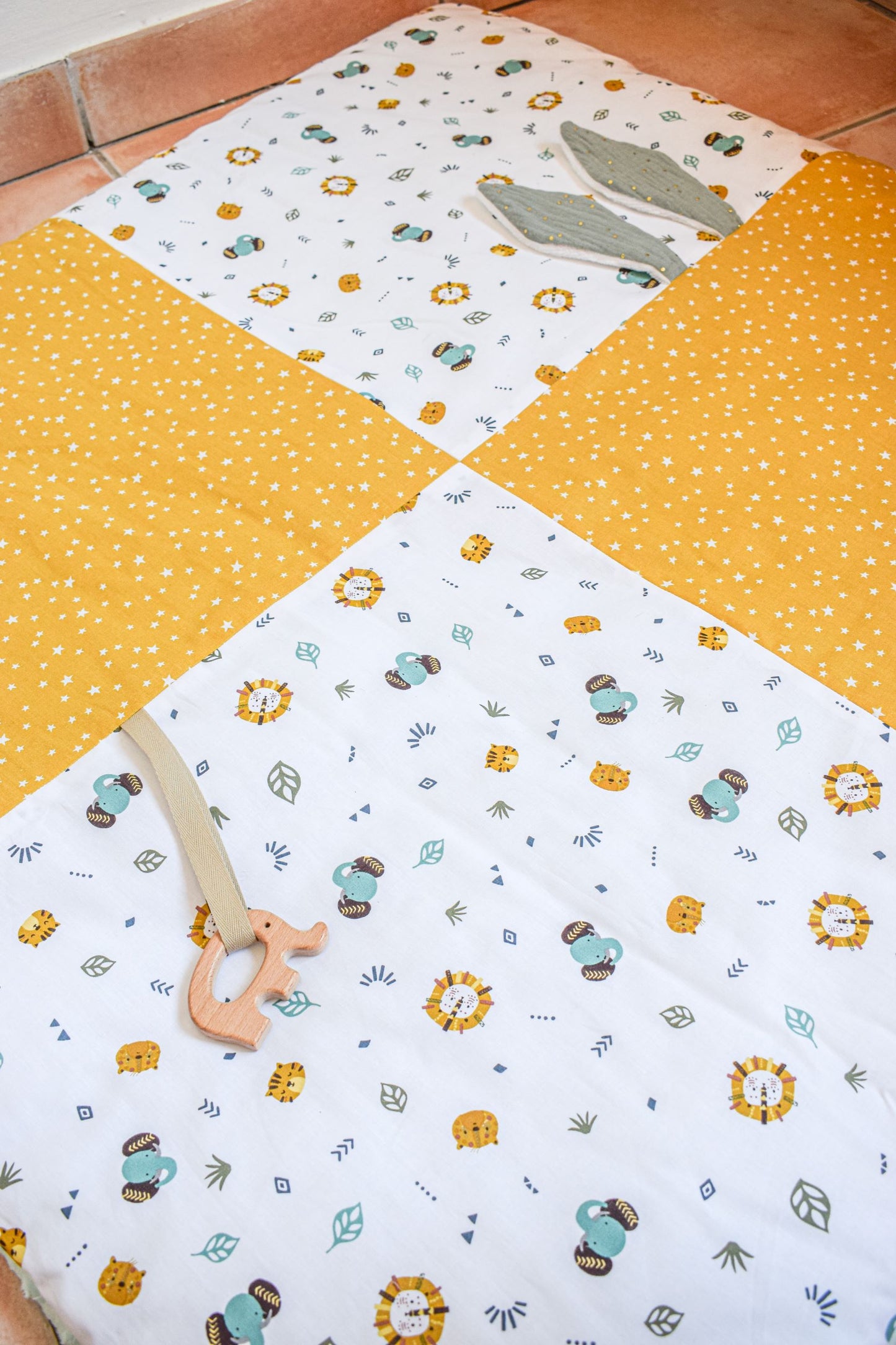 Tapis d'éveil - Lion - Monmini