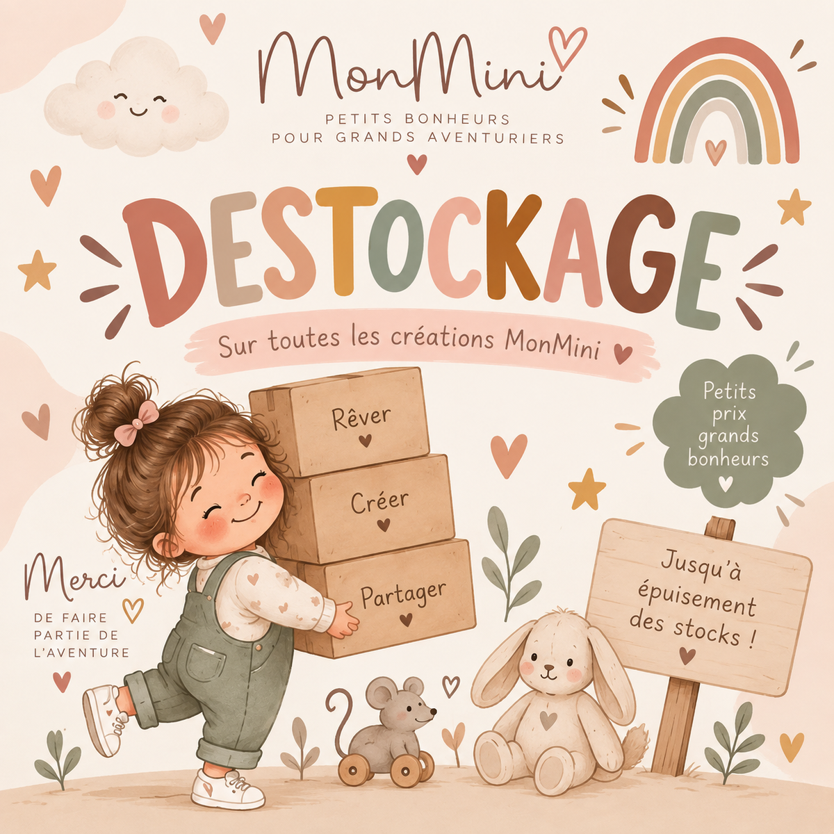 DESTOCKAGE !