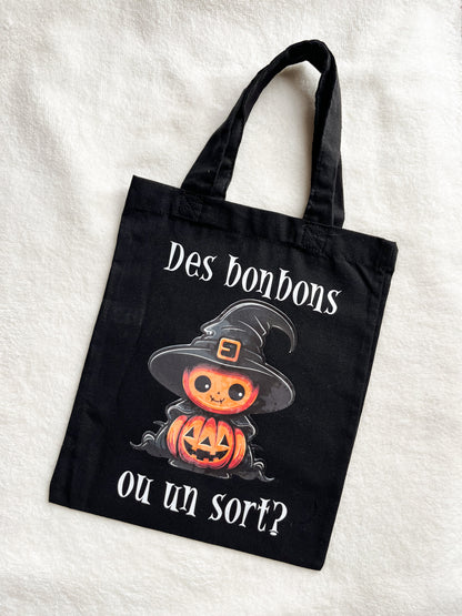 Sac à bonbons - Citrouille