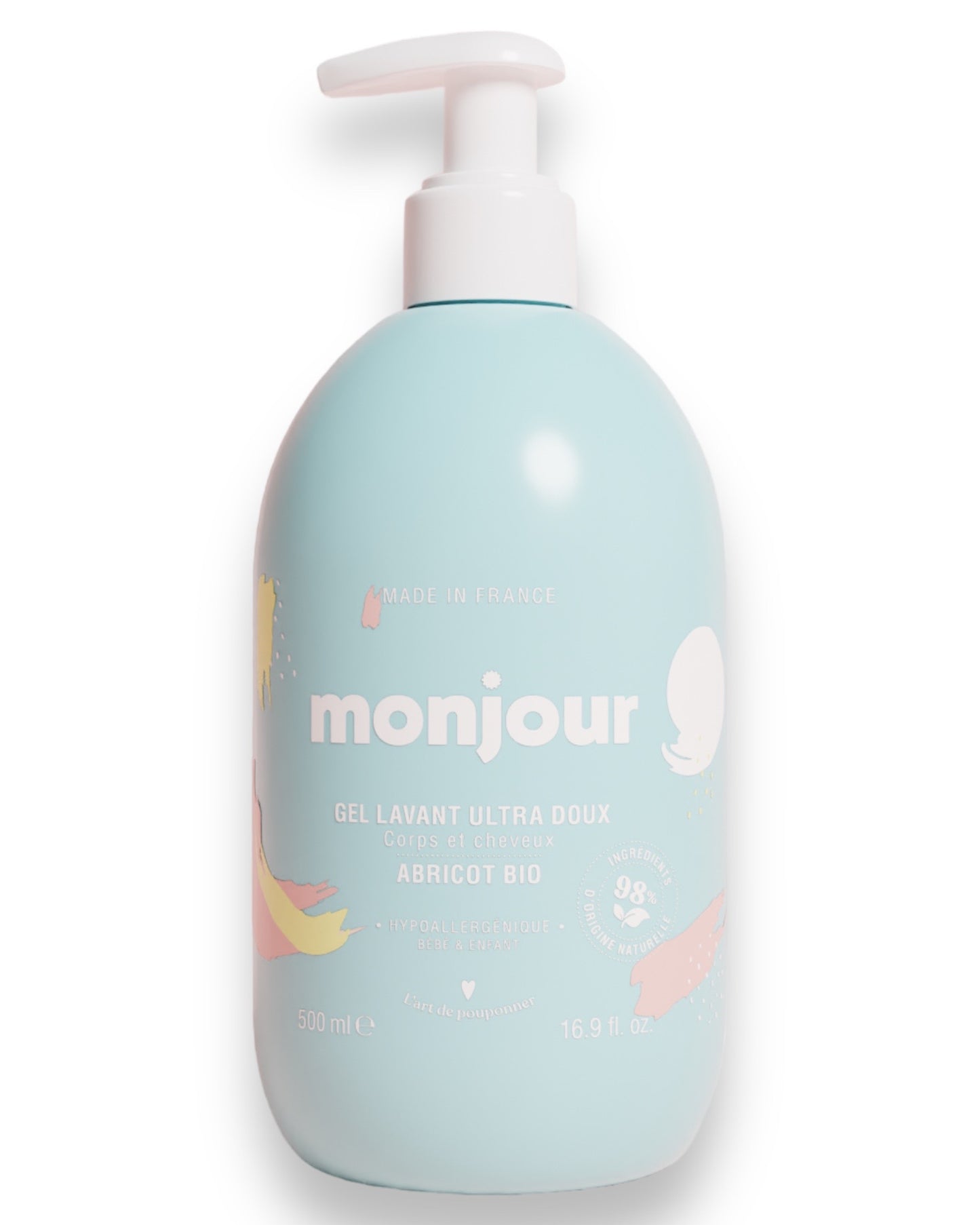 Gel lavant 500ml - Monjour - Monmini