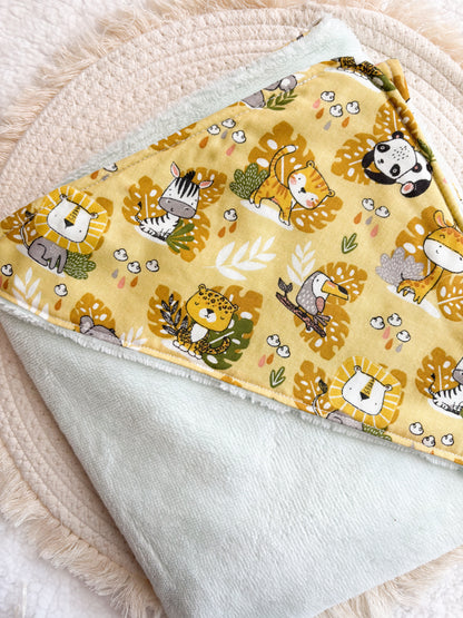 Cape de bain - Tissu exclusif