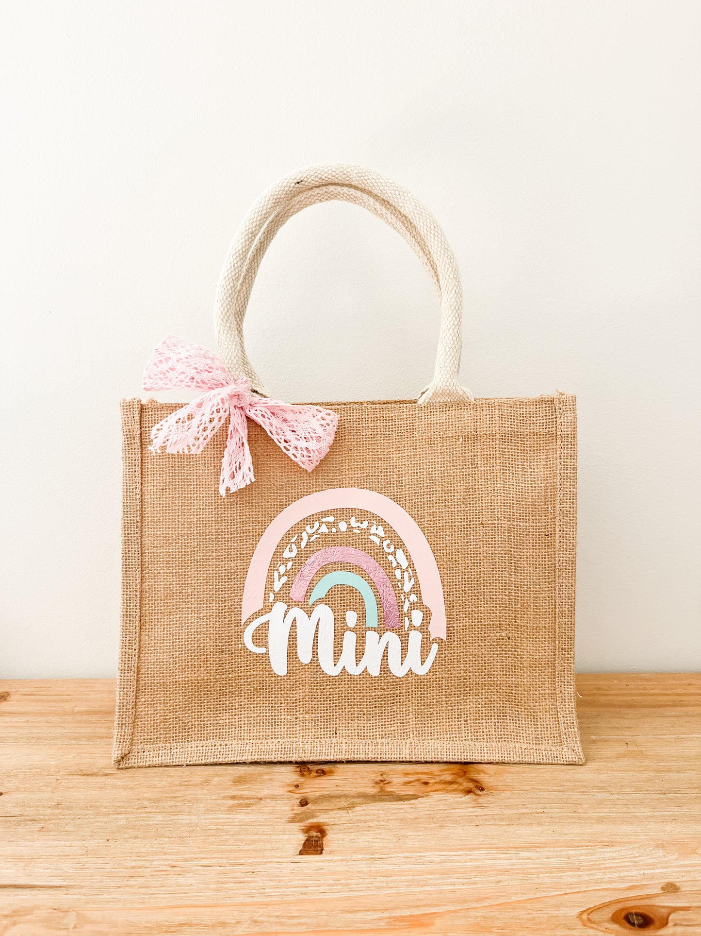 Petit sac en jute MINI