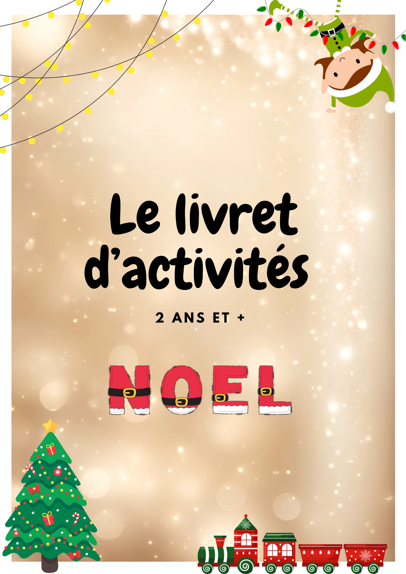 Livret d’activités de Noël - 2 ans +