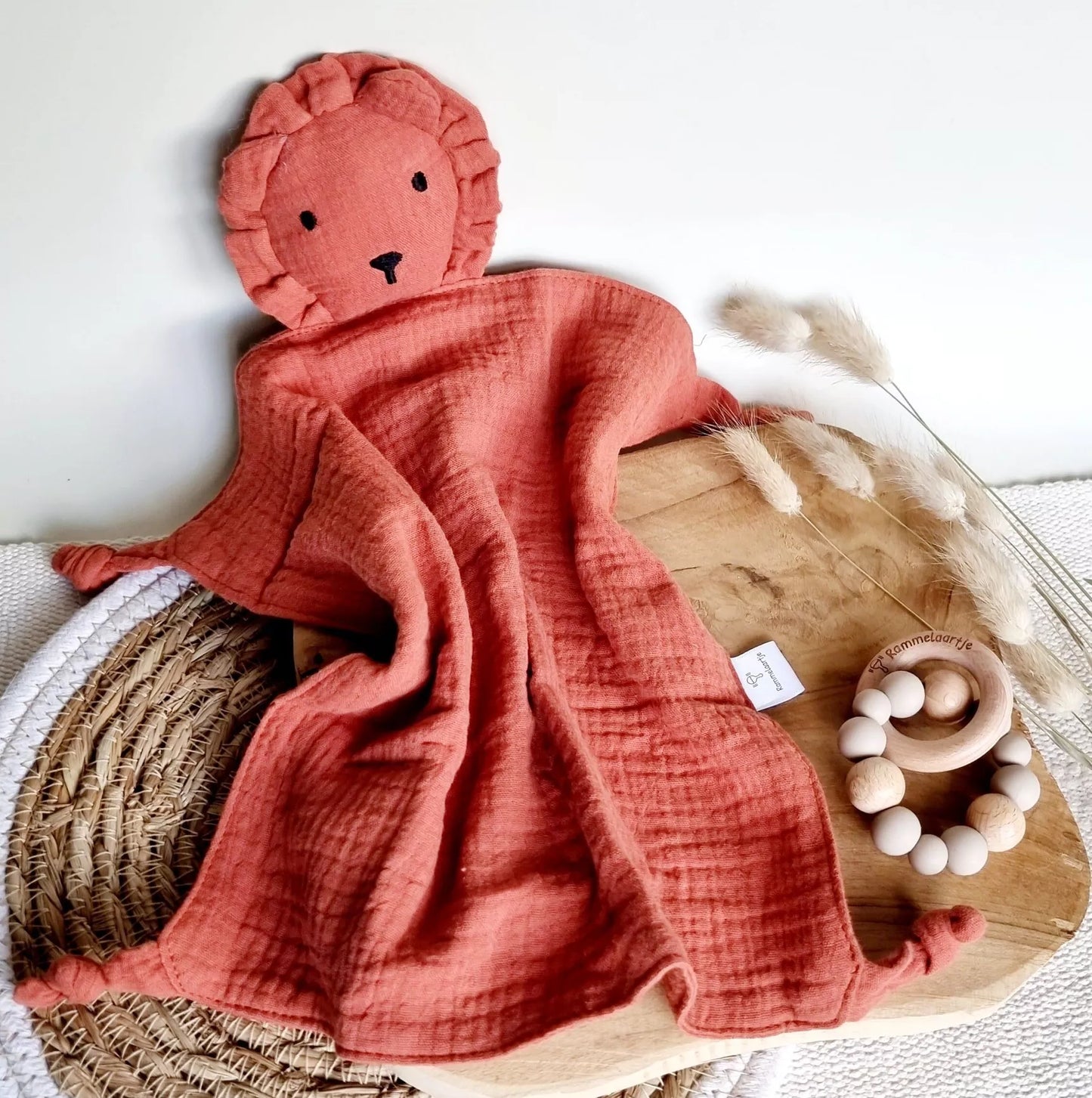 Doudou gaze de coton personnalisable - Monmini