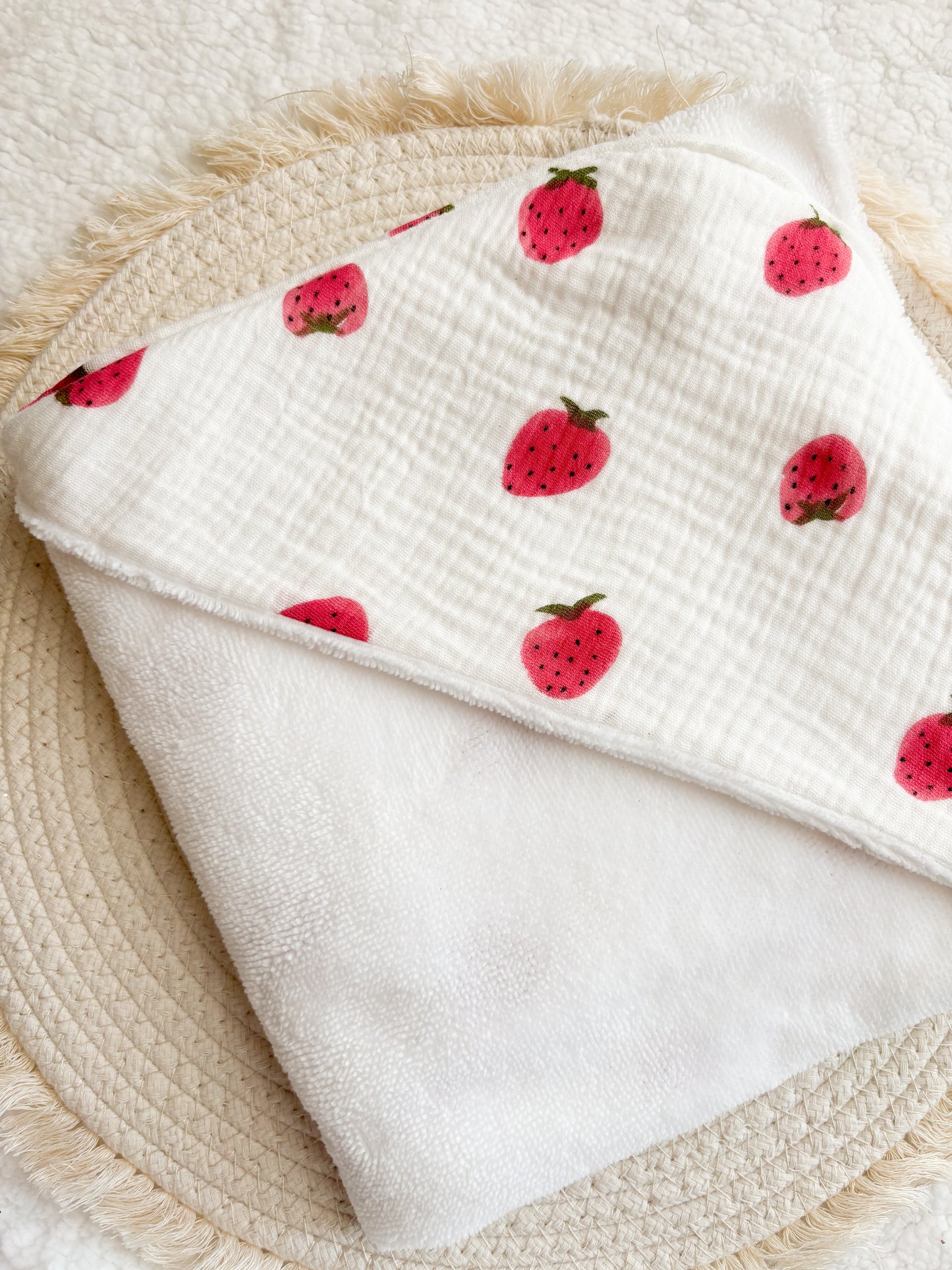 Cape de bain - Fraises