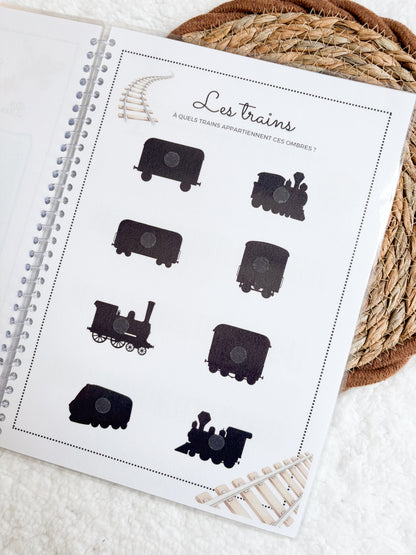 Livret d’activités dès 18 mois - Les véhicules - Monmini