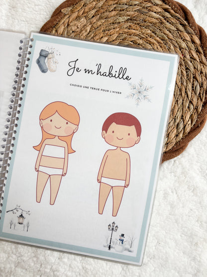 Livret d’activités dès 3 ans - Les saisons - Monmini