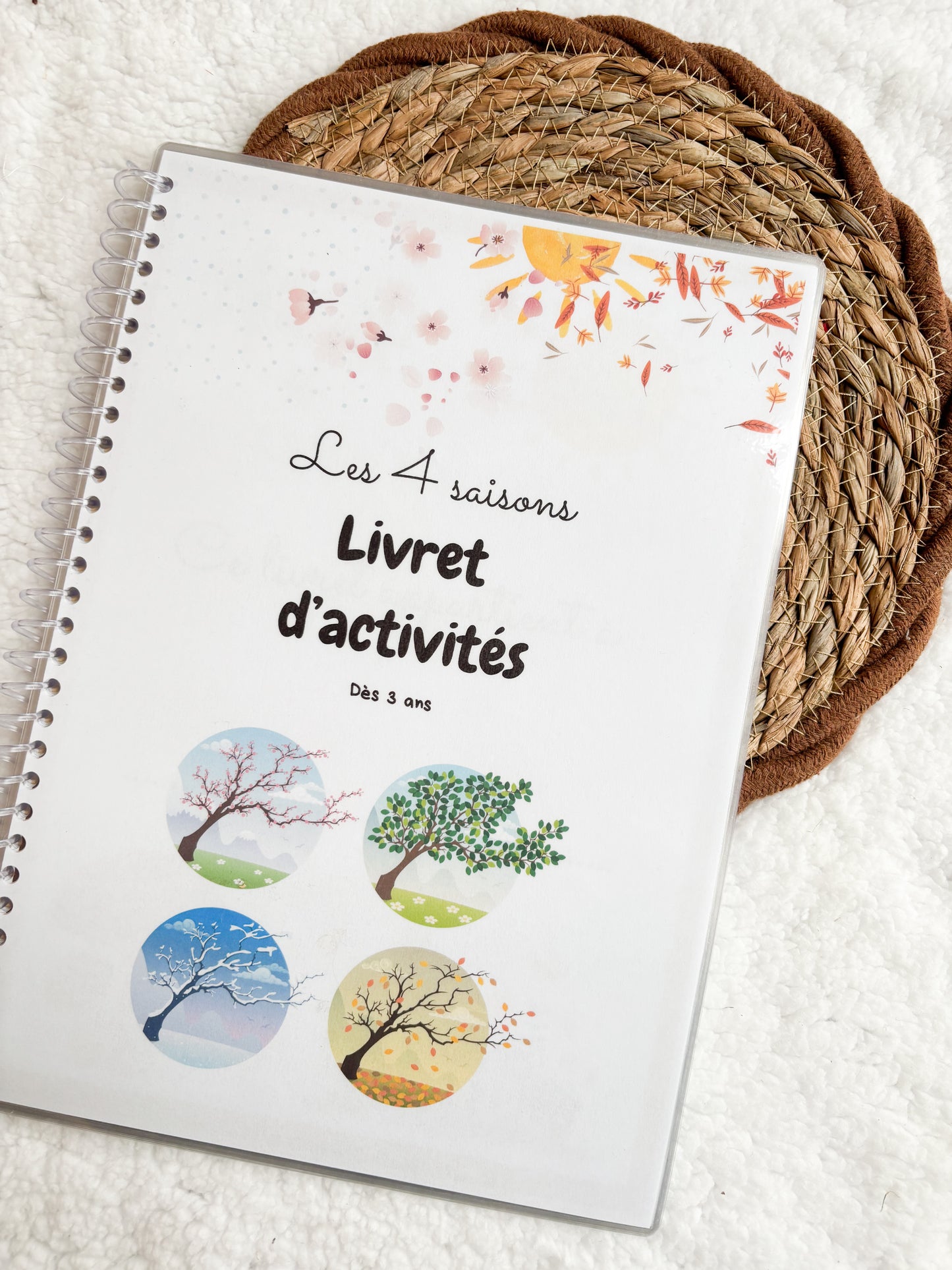 Livret d’activités dès 3 ans - Les saisons - Monmini