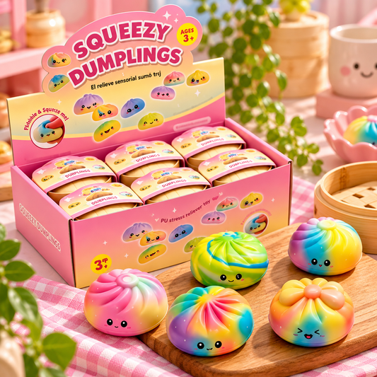 Squishy Mystery Dumbling rainbow